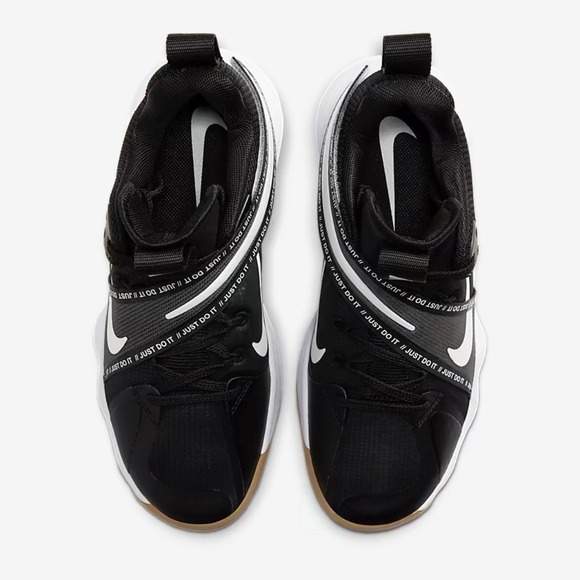Nike React HyperSet Black White Gum Volleyball Shoes nby CI2955-010 Men\'s 8.5 main image 6
